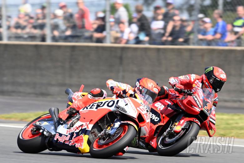 Marc Marquez, Francesco Bagnaia, MotoGP sprint race, French MotoGP, 13 May