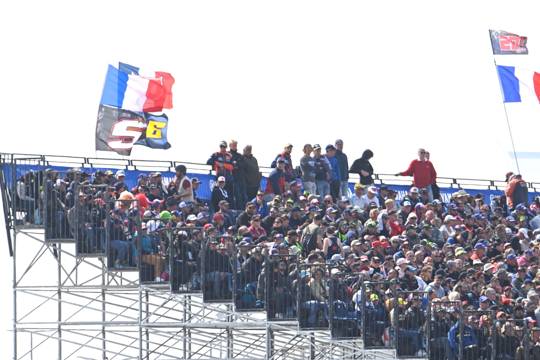 Fans, Moto3 race, French MotoGP, 14 May