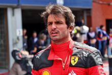 Third placed Carlos Sainz Jr (ESP) Ferrari in Sprint Qualifying parc ferme. Formula 1 World Championship, Rd 13, Belgian