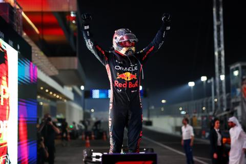 Race winner Max Verstappen (N