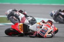 Marc Marquez crash, Tissot sprint race, MotoGP, Malaysia MotoGP, 11 November