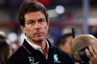 Toto Wolff (GER) Mercedes AMG F1 Shareholder and Executive Director on the grid. Formula 1 World Championship, Rd 22, Las