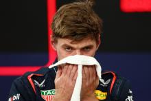 Max Verstappen (NLD) Red Bull Racing in qualifying parc ferme. Formula 1 World Championship, Rd 23, Abu Dhabi Grand Prix,