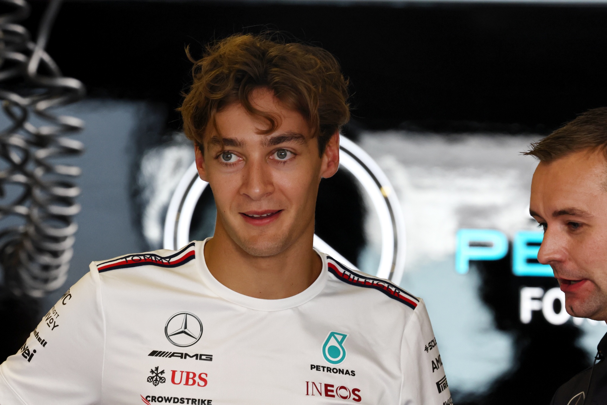 George Russell (GBR) Mercedes AMG F1. Formula 1 Testing, Yas Marina Circuit, Abu Dhabi, Tuesday.- www.xpbimages.com,