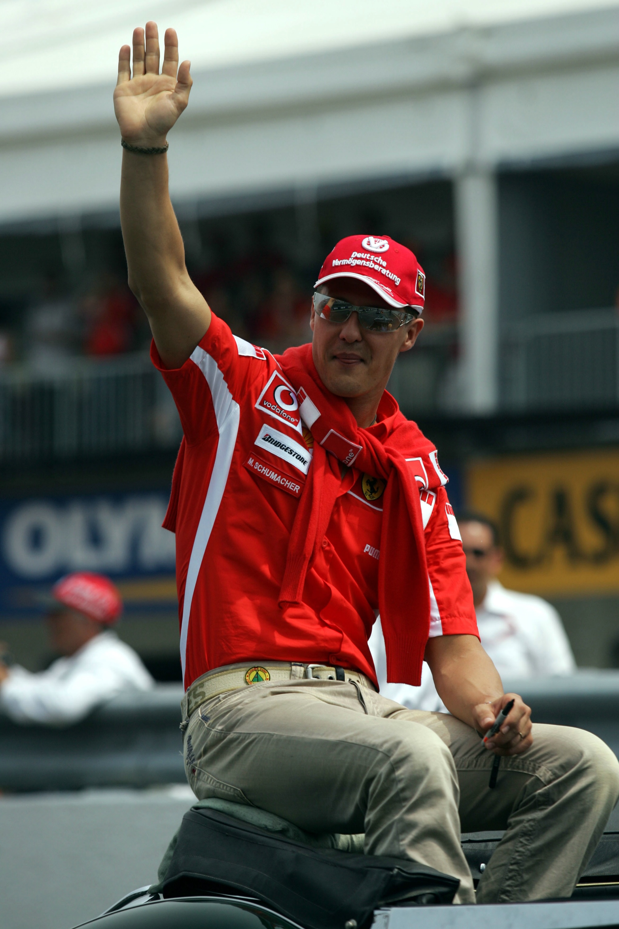 Michael Schumacher (GER) Ferrari Canadian Grand Prix, Sunday , 12/6/05, Montreal,