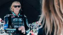 Maria Costello forced to withdraw from Isle of Man TT after a crash