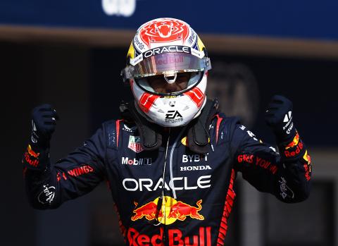 Verstappen passes Hamilton to give Red Bull record F1 win