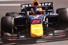 Red Bull F1 junior Lawson wins incident-filled Jeddah F2 sprint race